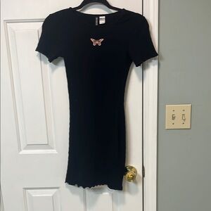 Black Butterfly Dress